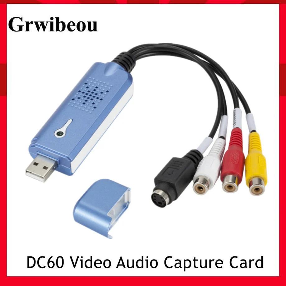 Grwibeou USB 2.0   ĸó ī , ޴ VHS DC60 DVD  ĸó ī , TV Ʃ, ǻ Win7
